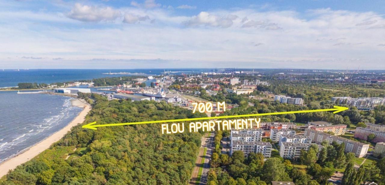 Wow Flou Przystan Letnica Apartamenty 700M Plaza Gdansk Exterior photo